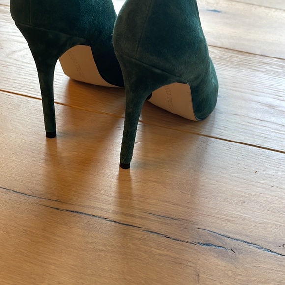 Green suede pump Ivanka Trump - Picture 4 of 10